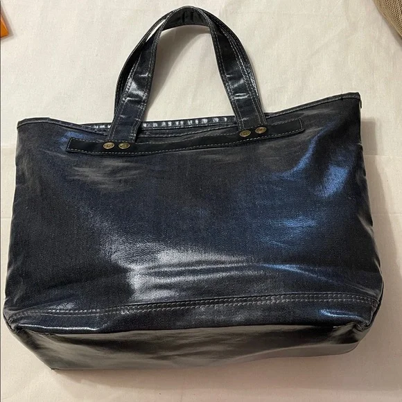 Jacobs By Marc Jacobs Colab Coated Denim Tote.